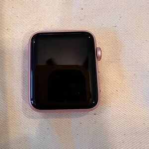Apple 🛑 PARTS ONLY 🛑 i iWatch 1st Generation Model A1554 42MM Rose Gold